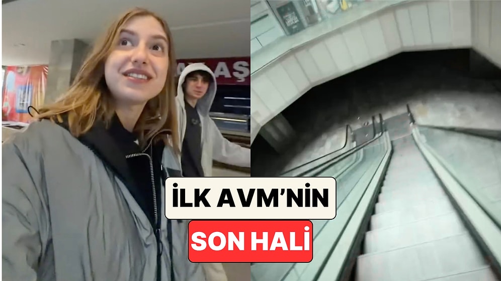 Zaman Durmuş Gibi! Bir İçerik Üreticisi İstanbul'un İlk AVM'sinin Son Halini Paylaştı