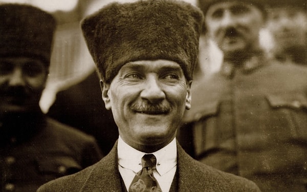 Mustafa Kemal Atatürk!