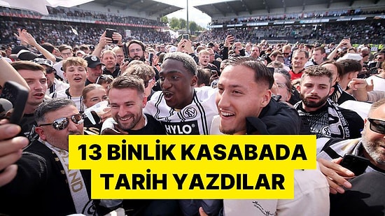 13 Bin Nüfuslu Kasaba Takımı Bundesliga'ya Yükselerek Mucizeyi Gerçekleştirdi