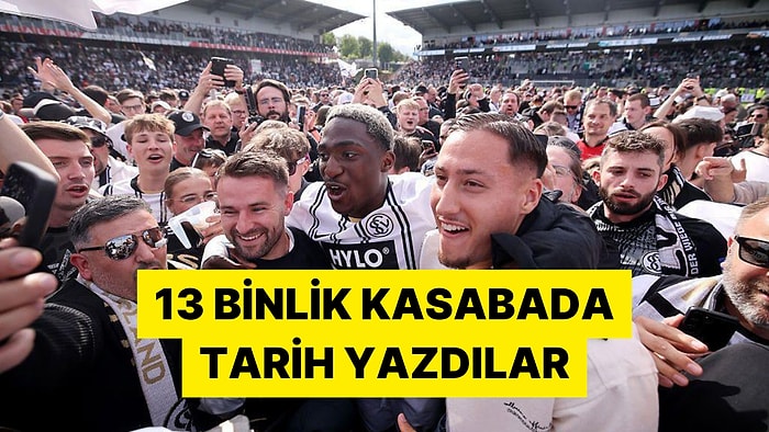 13 Bin Nüfuslu Kasaba Takımı Bundesliga'ya Yükselerek Mucizeyi Gerçekleştirdi