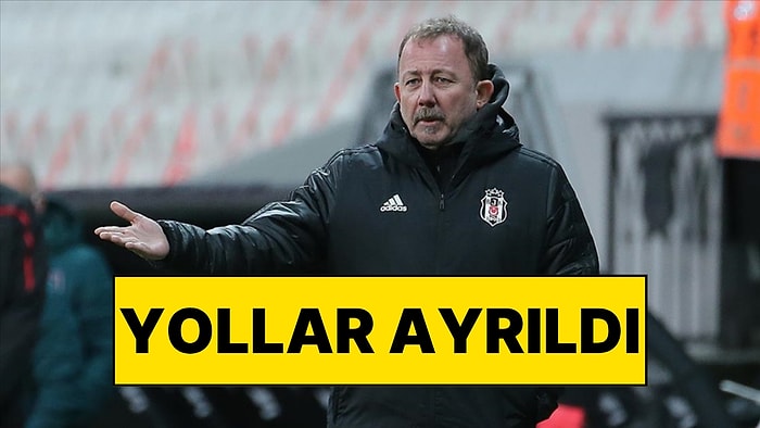 Beşiktaş'ta Sergen Yalçın İle Yollar Ayrıldı