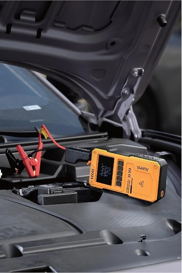 Aracınızın İsviçre Çakısı: Jump Starter & Powerbank & Kompresör Seti