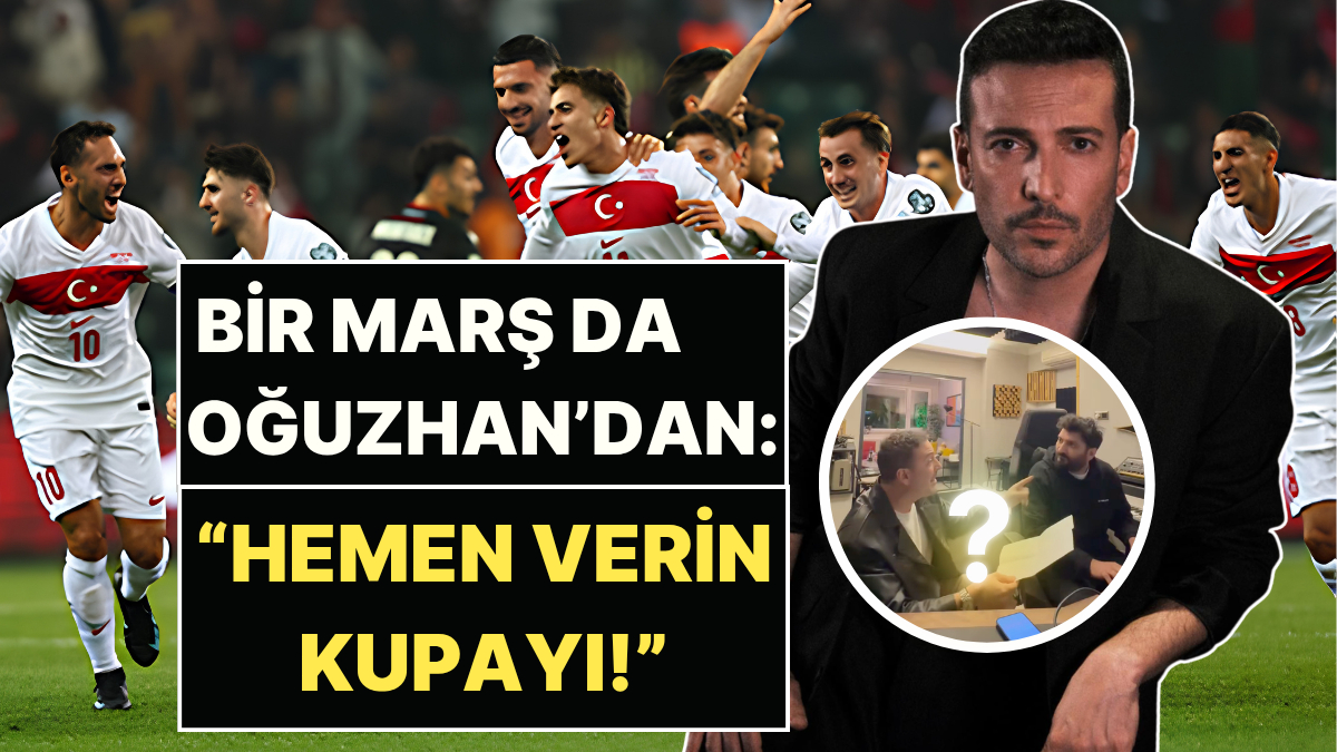 Oğuzhan Koç, Milli Takım Marşı Yarışını Fena Tiye Aldı!