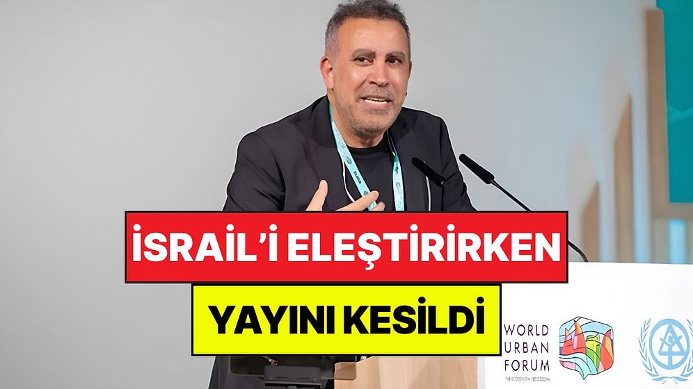 Haluk Levent’in İsrail'i Eleştirdiği Konuşması Sırasında Uluslararası Yayın Kesildi