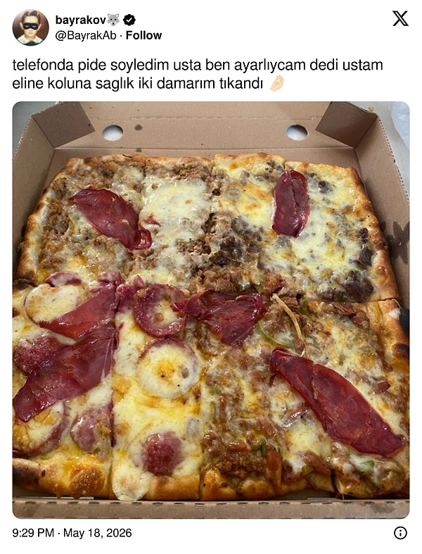 Ustanın öz güven tavan!