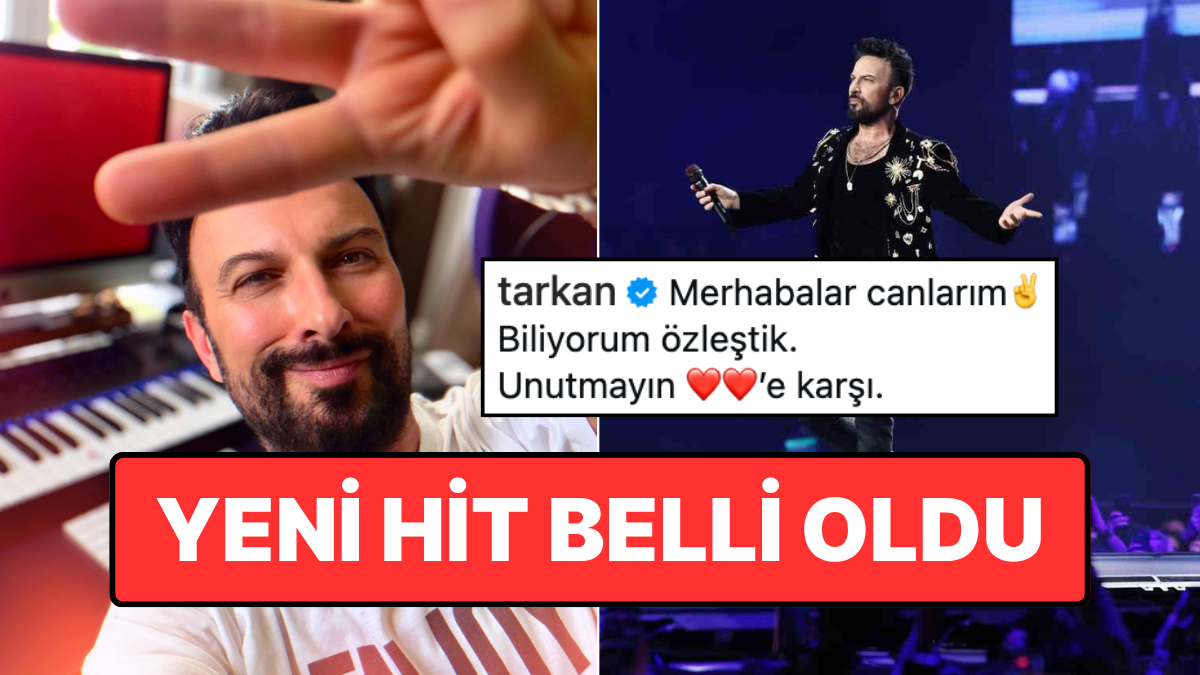 Tarkan'dan Yeni Şarkı Müjdesi: 