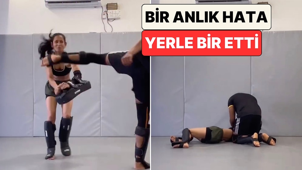 Antrenmanda Bir Anlık Hatası Yüzünden Suratına Tekme Yiyen Sporcu Baygınlık Geçirdi