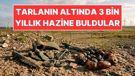 İlk Kepçede Hazine Buldular: Tarlayı Kazdılar Altından 3 Bin Yıllık Takılar Çıktı
