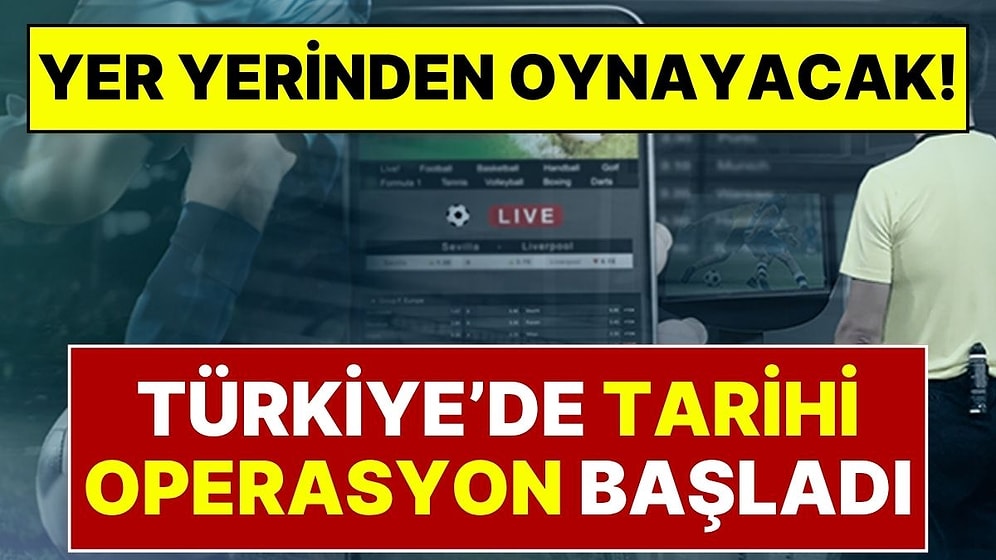 Türkiye’de Tarihi Süreç Başlıyor, Yer Yerinden Oynayacak! Bahis Oynayan Kulüp Başkanları İçin Düğmeye Basıldı