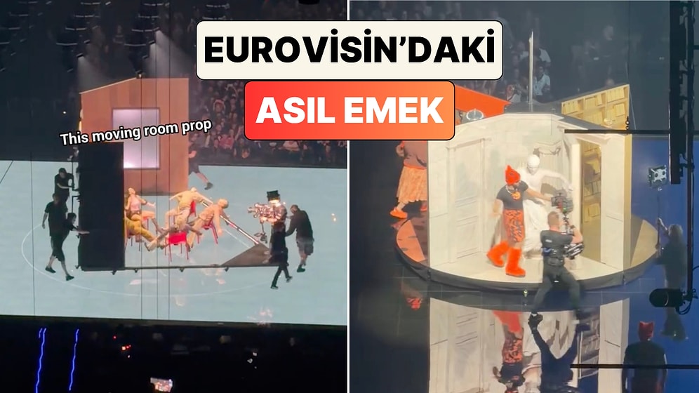 Canlı Yayında Dev Dekor Değişimi: Eurovision Sahne Arkası Ekiplerinin Saniyelerle Yarıştığı Anlar