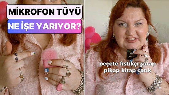 Evde Rüzgar mı Var? Bir İçerik Üreticisi Ev İçinde Tüylü Yaka Mikrofonu Kullanmanın Sebebini Anlattı