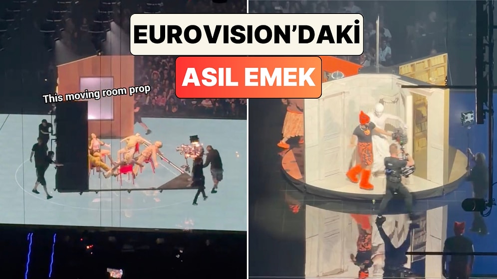 Canlı Yayında Dev Dekor Değişimi: Eurovision Sahne Arkası Ekiplerinin Saniyelerle Yarıştığı Anlar