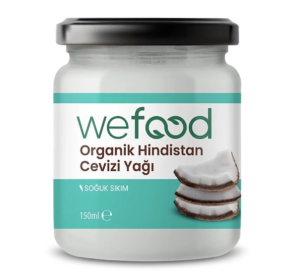 Wefood Hindistan cevizi yağı kod avantajıyla listede!