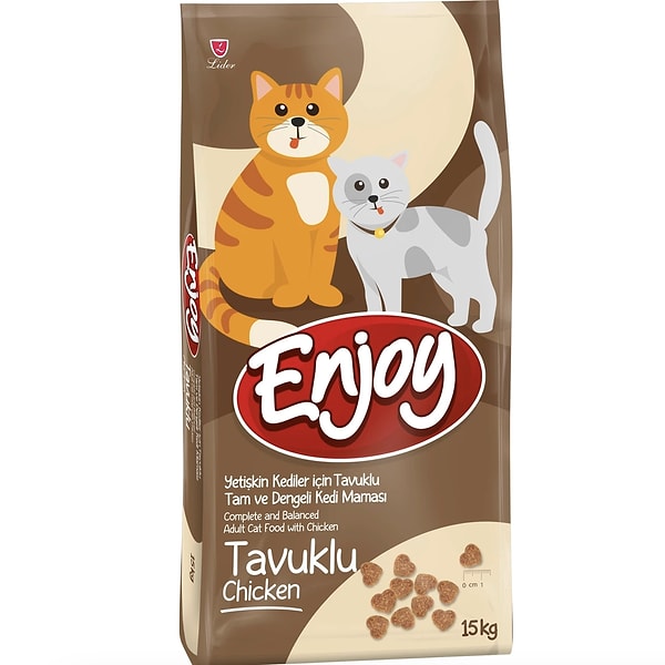 Evcil dostunuzun mama ihtiyacını aradan çıkarmak için Enjoy yetişkin kuru kedi mamasında sepet kodu fırsatı başladı!