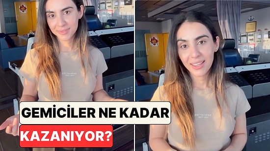 Gemi Kaptanı Neslihan Müfreze Merak Edilen O Soruyu Açıkladı: Gemiciler Ne Kadar Kazanıyor?