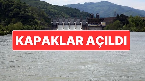 Yoğun Yağışlar Sonrasında Samsun’daki Hasan Uğurlu ve Suat Uğurlu Barajlarından Su Tahliyesi Yapıldı