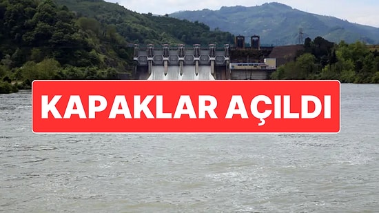 Yoğun Yağışlar Sonrasında Samsun’daki Hasan Uğurlu ve Suat Uğurlu Barajlarından Su Tahliyesi Yapıldı