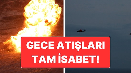 TSK’nın EFES-2026 Tatbikatı'nda Gece Atışları Nefesleri Kesti