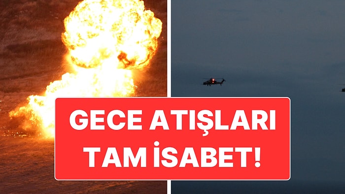 TSK’nın EFES-2026 Tatbikatı'nda Gece Atışları Nefesleri Kesti