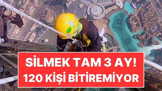 Dünyanın En Yüksek Binasını Silmek 3 Ay Sürüyor: 24 Bin Camı Var