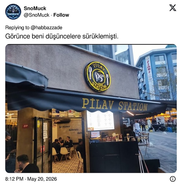 Ancak kendisi bu alandaki tek restoran değildi.