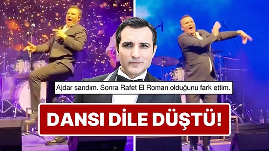 Rafet El Roman’ın Dansı Sosyal Medya Gündemine Oturdu!