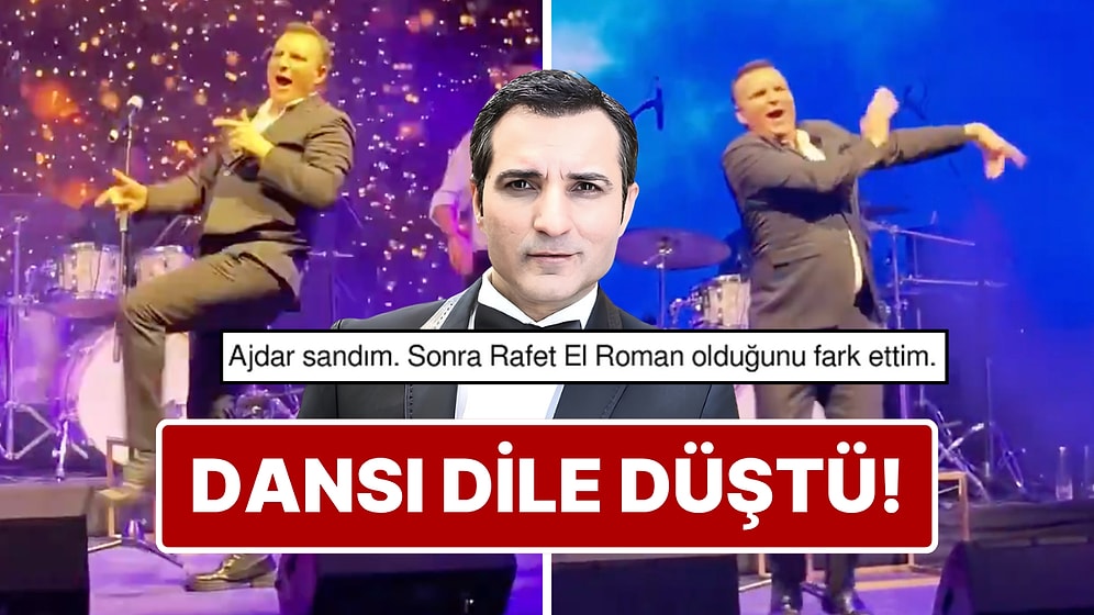 Rafet El Roman’ın Dansı Sosyal Medya Gündemine Oturdu!