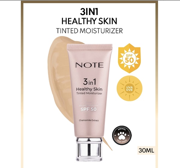 Note Cosmetics ürünlerinde sepette net %50 indirim fırsatı var!