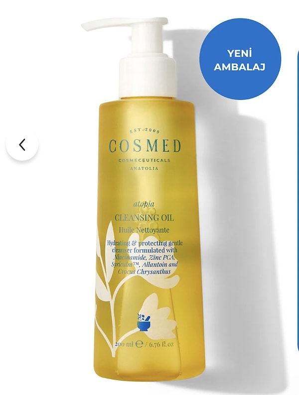 Cosmed çift aşamalı temizleme yağında çifte sepet avantajı başladı!