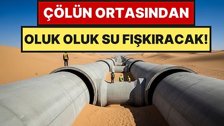 Çölün Ortasından Gürül Gürül Su Akacak: Kaddafi’nin Çılgın Projesi