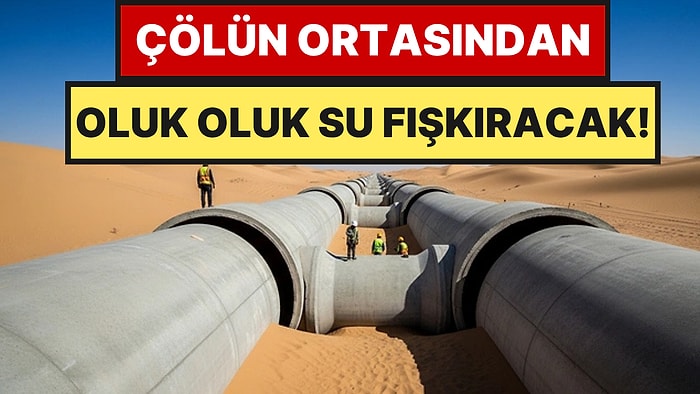 Çölün Ortasından Gürül Gürül Su Akacak: Kaddafi’nin Çılgın Projesi