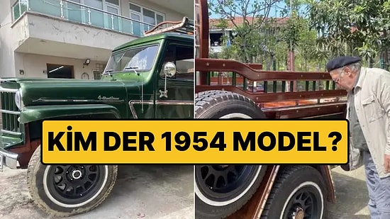 Kündekari Ustası 1954 Model Hurda Aracı Müzelik Esere Dönüştürdü