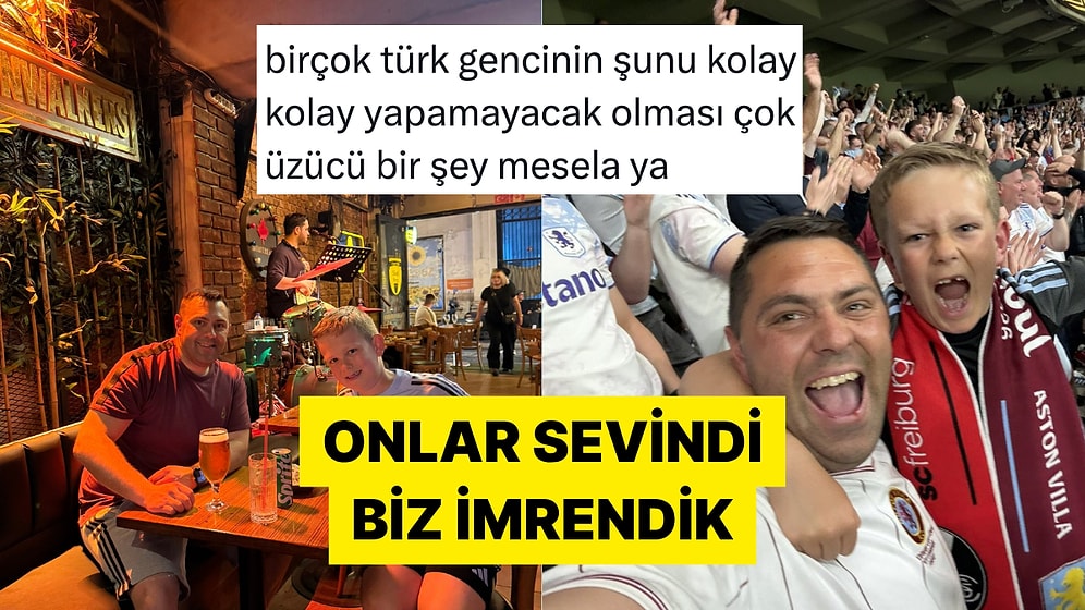 Avrupa Kupası Finali İçin İstanbul'a Gelen Baba Oğlun Paylaşımı Viral Oldu