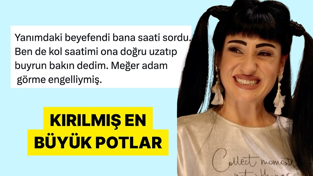 Kırdıkları Potları Anlatarak Kendileri Adlarına Utandıran Kişiler