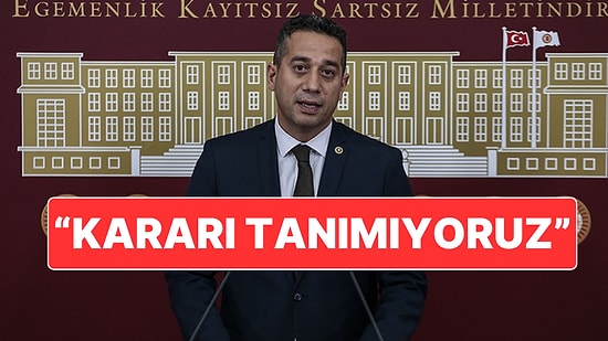 CHP Grup Başkanvekili Ali Mahir Başarır’dan Mutlak Butlan Kararına Tepki: “Kararı Tanımıyoruz”