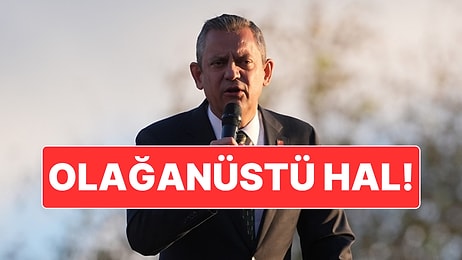CHP’de Olağanüstü Hal: Özgür Özel Tüm Programlarını İptal Etti