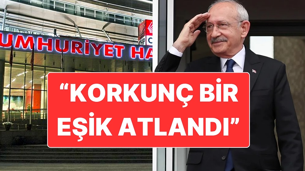 CHP’ye Mutlak Butlan Kararına Sosyal Medyadan Tepkiler Gecikmedi