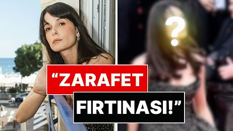 Eşref Rüya'nın Çiğdem'i Büşra Develi Cannes Film Festivali Kombiniyle Zarafetini Konuşturdu!