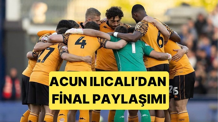 Premier Lig'e Bir Maç Uzaklıkta Olan Hull City'de Acun Ilıcalı'dan Final Paylaşımı Geldi