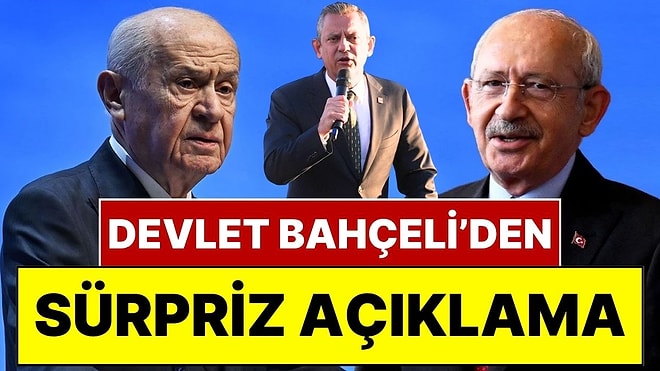 Devlet Bahçeli’den Kemal Kılıçdaroğlu Açıklaması: “Özgür Özel ile Görüşerek Feragat Etmeli”