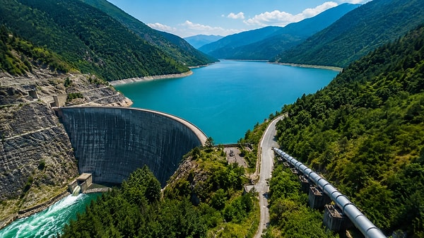 Enguri’yi sıradan bir hidroelektrik santralinden ayıran asıl sır, yüzeydeki devasa duvardan ziyade yer altındaki tünel sisteminde yatıyor.