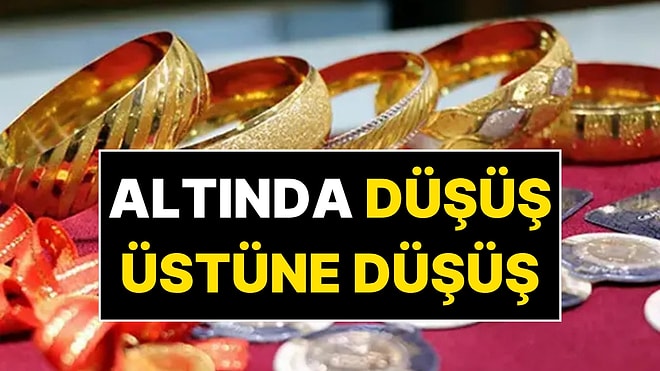 Altında Düşüş Üstüne Düşüş: Gram Altın Ne Kadar?