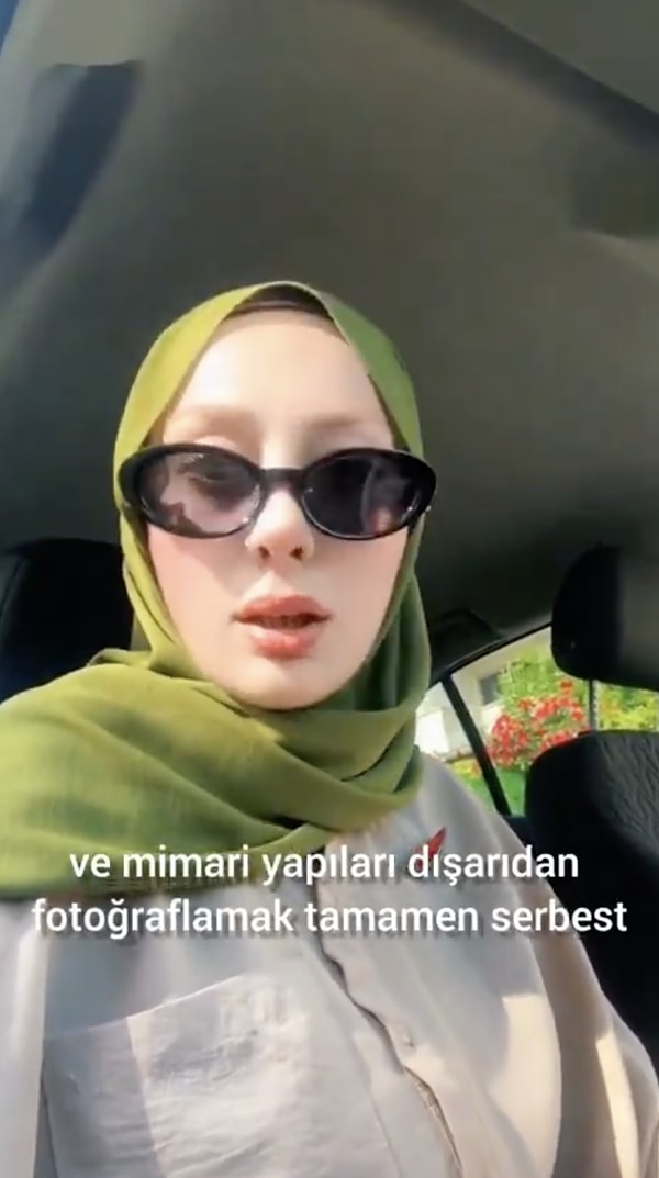 İçerik üreticisi bir kadın, müezzinle yaşadığı olayı anlattı.