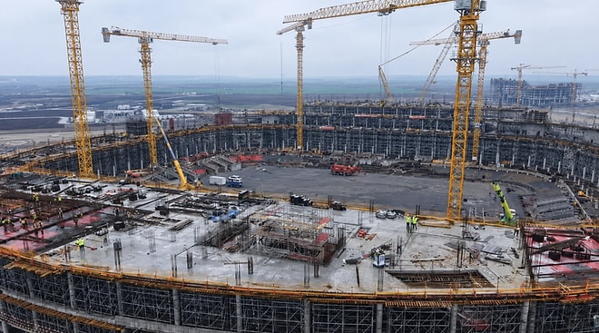 Built with 12,600 Tons of Steel: New Mega Stadium Surrounded by Living Trees
