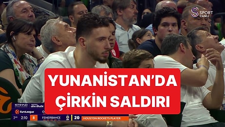 Olympiakos-Fenerbahçe Maçını Salonda Takip Eden Alperen Şengün'e Tribünlerden Taciz Vardı
