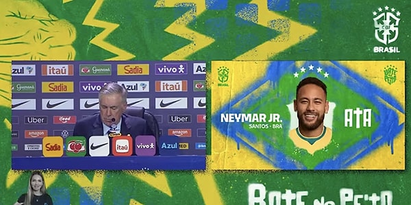 Brezilya'da Carlo Ancelotti, basın toplantısıyla tarihi kadroyu duyurdu.