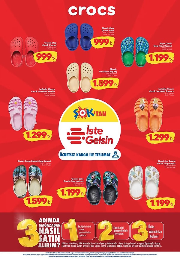 Crocs Çocuk ve Yetişkin Sandalet Modelleri