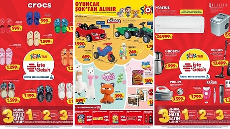 ŞOK'a Crocs Terlik Geliyor! 23 Mayıs 2026 ŞOK Aktüel Ürünler Kataloğu