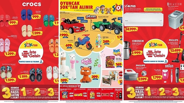 ŞOK'a Crocs Terlik Geliyor! 23 Mayıs 2026 ŞOK Aktüel Ürünler Kataloğu