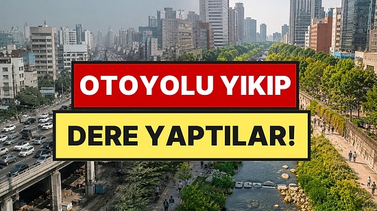 Günde 170 Bin Arabanın Geçtiği Otoyolu Yıkıp Dere Yaptılar